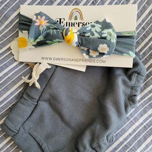 Hair bow and bloomer